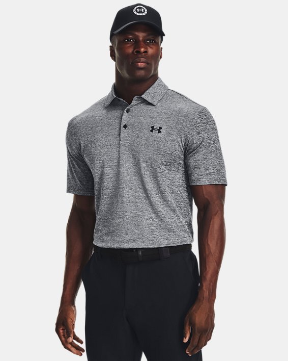 เสื้อโปโล UA Playoff 3.0 สำหรับผู้ชาย in Black image number 0